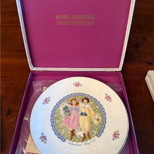 Royal Doulton Eternal Valentine Plate